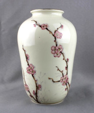 Vaso Bavaria Johann Haviland in porcellana Design Floreale con dettagli Filo Oro