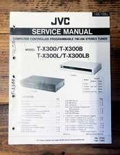 JVC T-X300 -X300B -X300L -X300LB Sintonizzatore Manuale di Servizio *Originale*