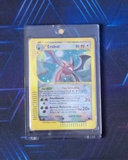 Crobat Crystal 147/144 Exc Holo Carte Pokemon Ita 