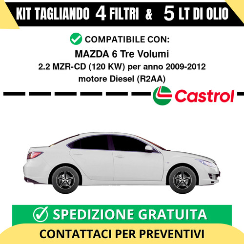 Tagliando per mazda tre - per, 6