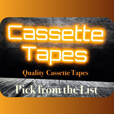 Cassette Tapes - Pick from the