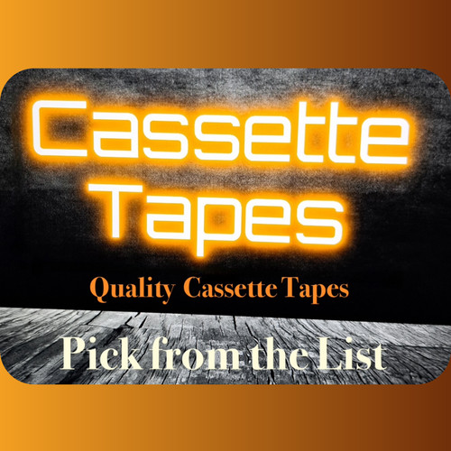 Cassette tapes pick from the - pick,