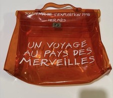 HERMES vinyl kelly hand Bag