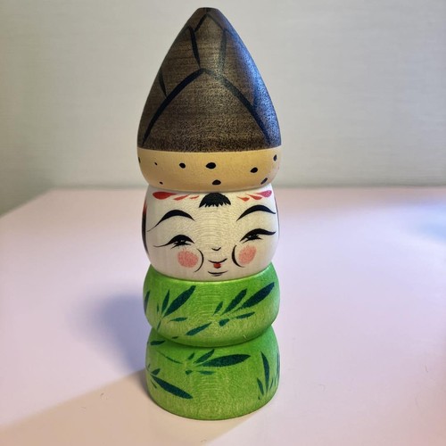 Bambola kokeshi vintage - bambola, in