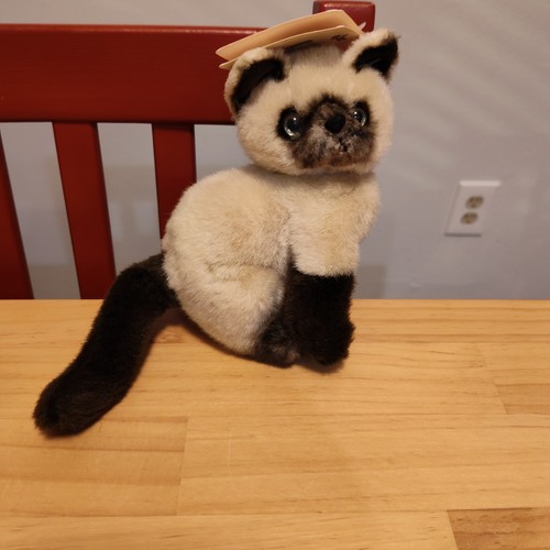 Peluche gatto siamese russ - gatto,