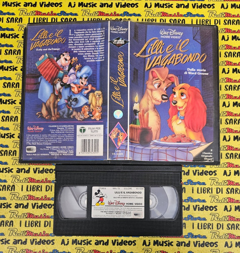 Vhs film lilli e - vhs,