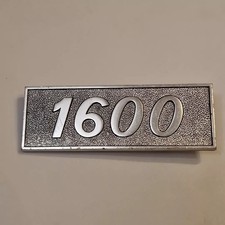 TARGHETTA LOGO FREGIO SCRITTA