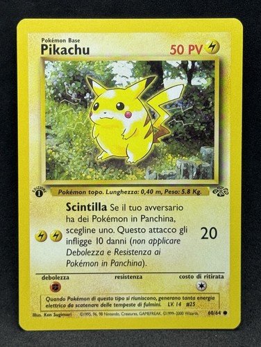 POKÉMON~PIKACHU~60/64~1A