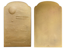 Modello targa premio P009, Svezia, c1940 Br, Royal Swedish Aviation Club, palloncino