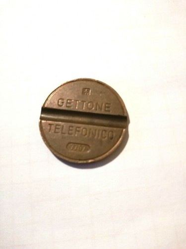 Gettone telefonico 7707 raro - gettone,