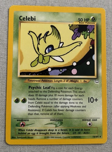 Pokemon celebi neo - 16/64,