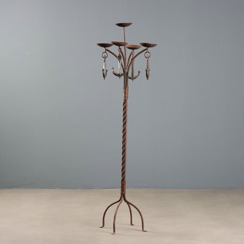 Portacandele antico candelabro - antico,