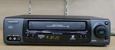 DAEWOO SQ-997 VIDEOREGISTRATORE SUPER VHS 6 TESTINE STEREO CON TELECOMANDO 