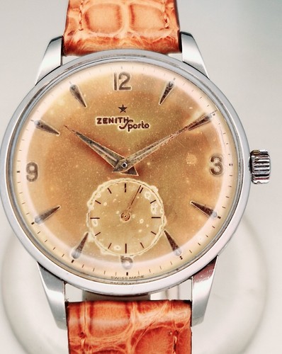 Zenith sporto vintage mm - vintage,
