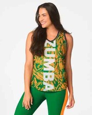Canotta Zumba Tropics in rete