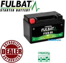 BATTERIA MOTO FULBAT GEL attiva FTX7A-BS = YTX7A-BS SYM 125/150