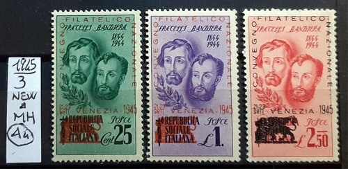Italy 1945 convegno filatelico - 1945,