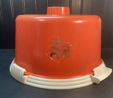 Vtg MCM 70’s Orange Daisy