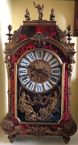 Pendola parigina stile boulle - parigina,