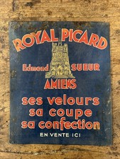 Insegna Targa Royal Picard