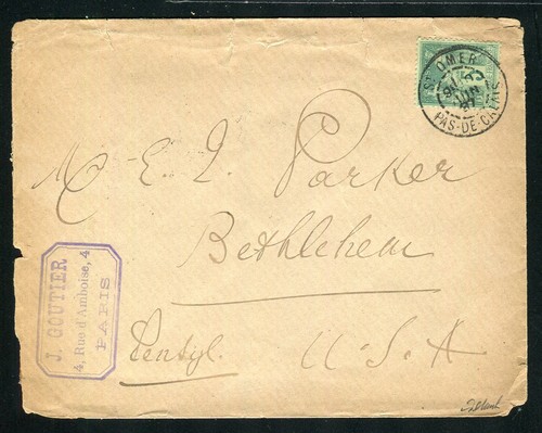 Belle lettre omer - lettre, st