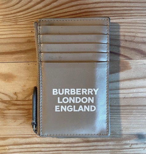 Portacarte burberry con zip - portacarte,