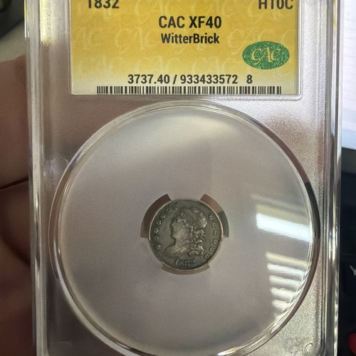 1832 busto cappato mezza dima - 1832,