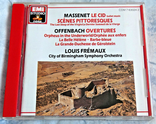 Massenet offenbach le cid - massenet,,