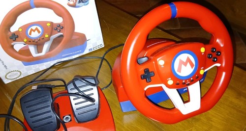 Volante guida switch mario - switch,