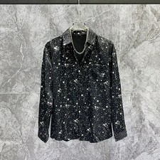 New Men Luxury Stars Sequins