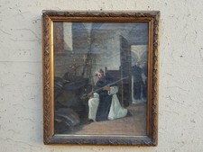 ANTICO QUADRO DIPINTO OLIO SU