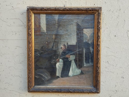 Antico quadro dipinto - antico, su