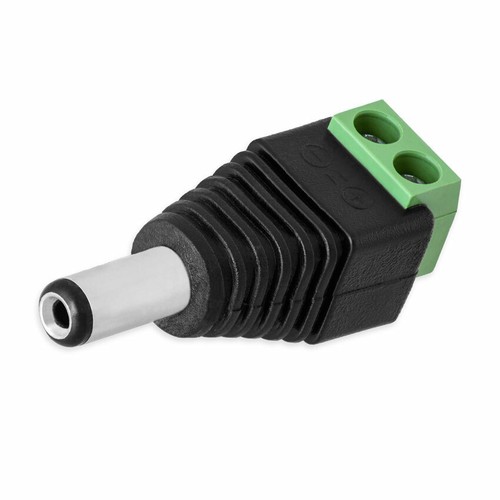 Connettore maschio cavo 1 - dc, 2,1