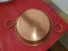 vecchia PADELLA IN RAME  VINTAGE IN BUONE CONDIZIONI - 