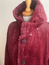 Pelliccia Sintetica Bordeaux Tg.46 Reversibile 