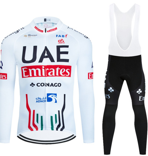 Tuta ciclismo uae invernale - tuta,