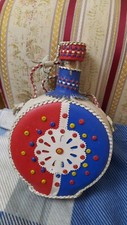 Bottiglia decanter rivestita