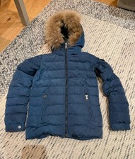 Cappotto Moncler blu navy