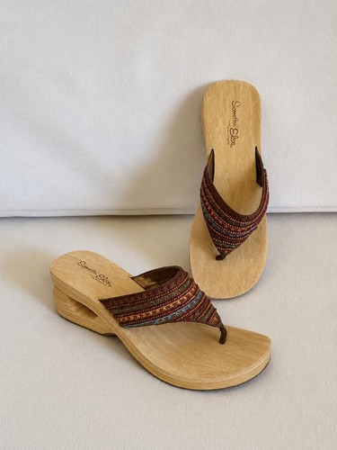 Sandali con zeppa skechers - con,