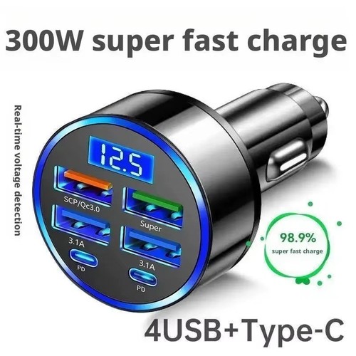 Caricabatterie auto usb - da,