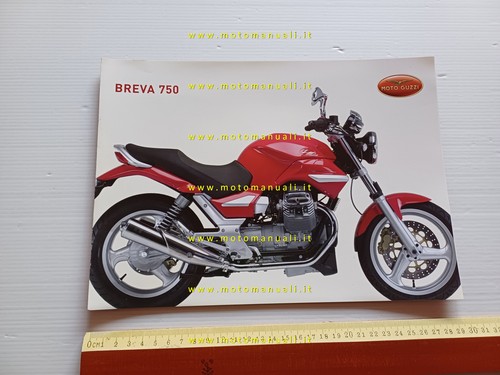 Moto guzzi breva 750 depliant - breva,