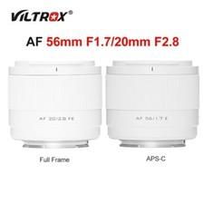 VILTROX 20 mm F2.8/56 mm F1.7