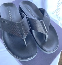 Sandali Prada uomo neri in