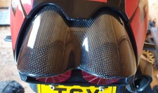 Cappuccio fanale posteriore in fibra di carbonio Aprilia Mille RSV RSVR Gen 1 dal 2001 al 2002