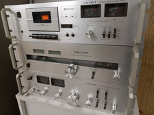 SCOTT 420A AMPLIFICATORE TUNER 510TL DECK CASSETTE 6100 REVISIONATO FUNZIONANTE