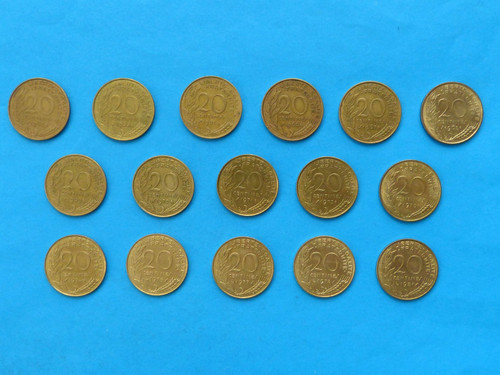 Centimes 1962 1981 - 🇫🇷, 1962-1981