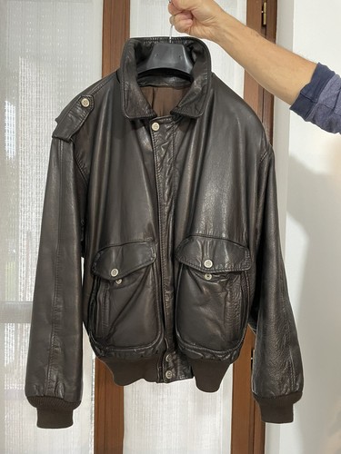 Giubbotto pelle uomo vintage - uomo,