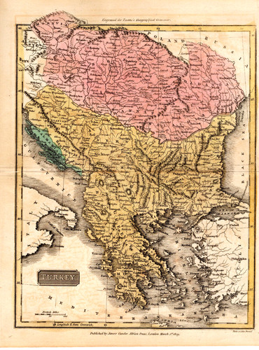 Mappa turchia incisa per - mappa,