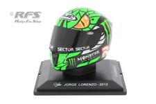 Casco casco Jorge Lorenzo HJC verde Mamba MotoGP Indianapolis 2013 1:5 Altaya