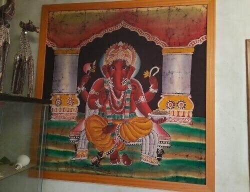Batik indiano ganesh con - ganesh,